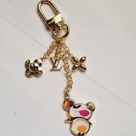 Fashion Nova Accessories - Fashion Gold and Multicolor Bear Key Holder